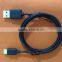 black usb 3.1 c to am cable