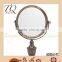 360 degree double sided girls 5x magnifying table compact dressing mirror