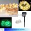 LED Outdoor Solar Powered Waterproof Starry Fairy Lighting New Year's Christmas Decoration String Lights