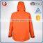 Wholesale orange windproof polyester men winter warm jacket stock lot