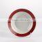 High quality ceramic plate porcelain salad plates linyi supplier