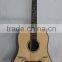 Weifang Rebon 41 Inch All Solid Wood D45 Acoustic Guitar With Real Abalone Dragon Inlay