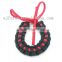 Custom DIY Paracord Christmas Tree Decoration Supplies Paracord Weave Wreath Christmas Ornament