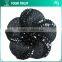 Black Flat Sequin Black Bead Round Flower Applique Patches