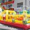 Customized inflatable dinosaur obstacle course park