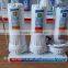 three stage water filter without ro membrane first stage transparent PP+GAC+CTO