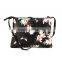 Newest fashion women bags elegant style floral digital printed PU leather bag designer crossbody bag