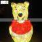 Cutely bear decorative fancy light lovely led decoration light festival holiday time decoration