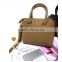 Smiley face bag ladies tote and shoulder bags PU or genuine leather available smile handbag