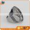 wholesale spikes titanium rings for gemstone