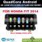 HD touch screen Android auto radio car dvd for HONDA JADE with wifi,bluetooth,16g inand IGO MAP