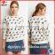 2015 Cheap wholesale  clothing long sleeve printing sweat shirt for women
