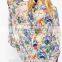 2015 New Latest Printed Blouse Designs Long Sleeve Oversized Kimono Blouse