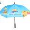 Creative straight umbrella promotion umbrella EVA handle umbrella Golf umbrella