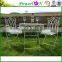 Classic Folding Iron Outdoor Garden Set