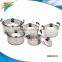 10PCS Stainless Steel Casserole set Cooking Pot Cookware Set