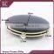 High quality oval shape bag clutch & metal box purse frame with crystal