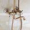 2016 New Gold/Rose gold finish bath&shower faucet set, shower set