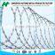 HOT DIPPED GALVANIZED CONCERITINA RAZOR WIRE WITH FIRM CLIPS