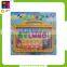 eductional toys erasable plastic writing board with magnetic numbers