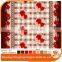 bed sheet fabric Disperse printed fabric popular flower design
