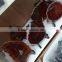 natural red agate slice crystal stone with different sizes for decorations