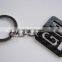 Black carbon fiber key chain ,cheap fashion custom keychain for gift /Christmas / festival