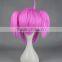 Synthetic LOL League Star Keeper Lacus Rose Pink wig with Ponytail Anime Lolita Wigs N474