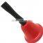 Metal hand bell with wooden handle in custom color for celebration