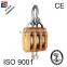 SHACKLE REGULAR WOOD PULLEY BLOCK
