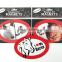 Hot sales cutom printing PVC flat fridge magnet set Promotioanl advertising flat fridge magnet