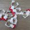 Crooked Head Poultry Water Nipples For Round Tube PP