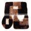 Stripe nonslip microfiber shaggy rug carpet bedroom mat bathmat