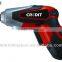 3.6V 1300mAh(Li-ion) cordless screwdriver mini cordless screwdriver