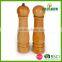 high qulity rubber wood salt&pepper mill bottle /spice mill