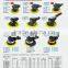 CENTRAL VACUUM RANDOM ORBITAL SANDER W/5" VELCRO PAD