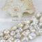Irregular shape pearl strand 15-16mm AA- nucleated freshwater pearl strand wholesale