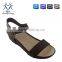 TPR sole durable thick heel simple fashion ladies sandals and shoes