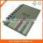Notebook for school and office promtional custom soft cover writing book