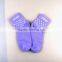 Factory Custom High quality babyor adult socks,dotted purple color style fashion tight tube socks with logo