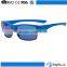 Multi-color frame mens outdoor sports sunglasses with mirror lenses