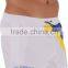 Men's side bule flame swimming board shorts