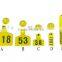 Animal plastic RFID ear tag for cattle/sheep/pig