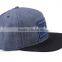 New Fashion Cheap Hip Hop High Quality Blue Hat Acrylic Plain Cap Custom Embrpidery Adult Snapback Cap
