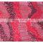 Modern Design Red Beads Sequin Upholstery Lace Fabric Textiles for Dress