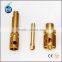 Alibaba professional machiney manufacturers all kinds of brass bushing wire stair handrails machining parts with turning