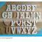 wooden letters for wedding decor