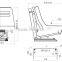 Durable and high competitive price air suspension PVC tractor seat YHG-05