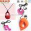BPA free non-toxic mom's jewelry baby teething silicone pendant
