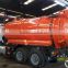 SINOTRUK 6X4 13M3-22M3 Vacuum Sewage Suction Tank Truck For Oil